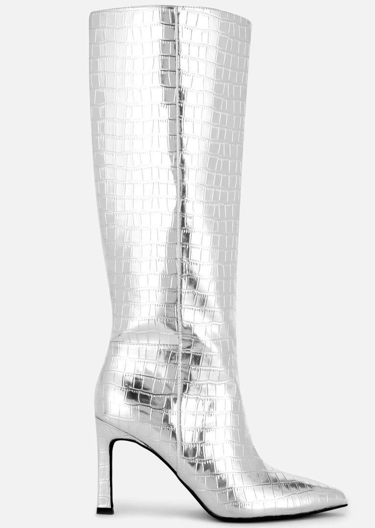 Botas De Cocodrilo Sintético De Rita Ora de Primark