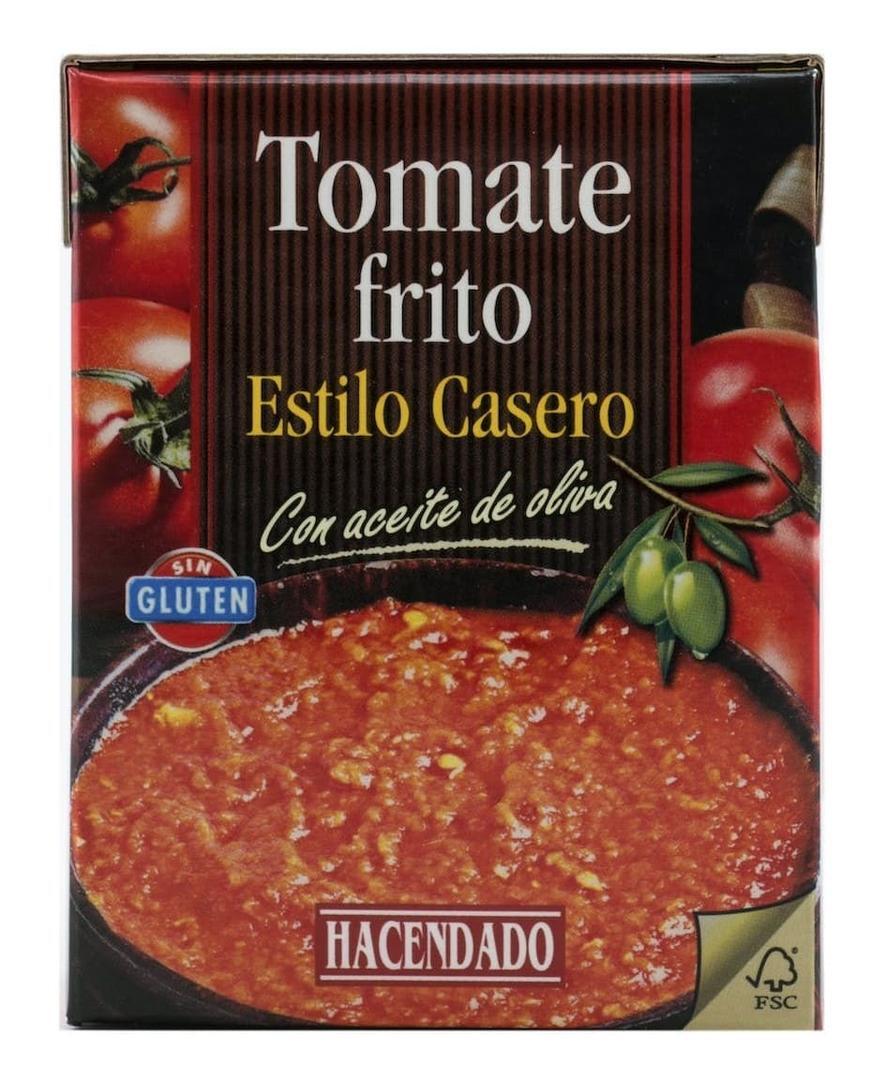 Tomate frito estilo casero con aceite de oliva