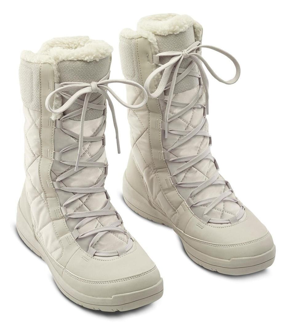 Botas de nieve y apreski impermeables con cordones Quechua SH500