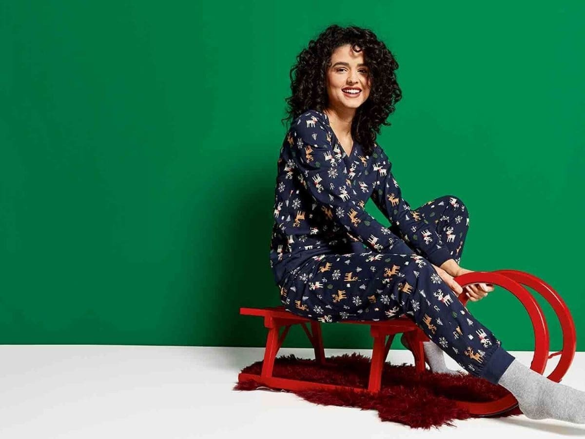 Pijama navideño para mujer de Lidl