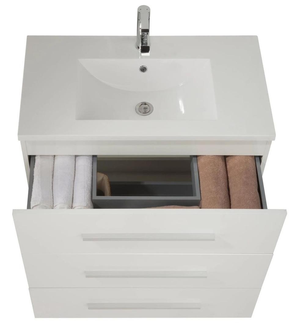 Mueble de baño con lavabo modelo Madrid de Leroy Merlin