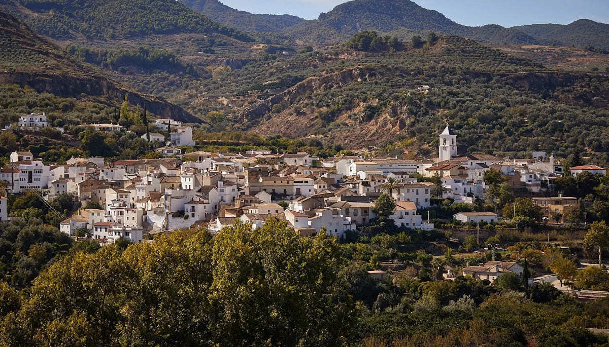 El valle del Lecrín en Granada