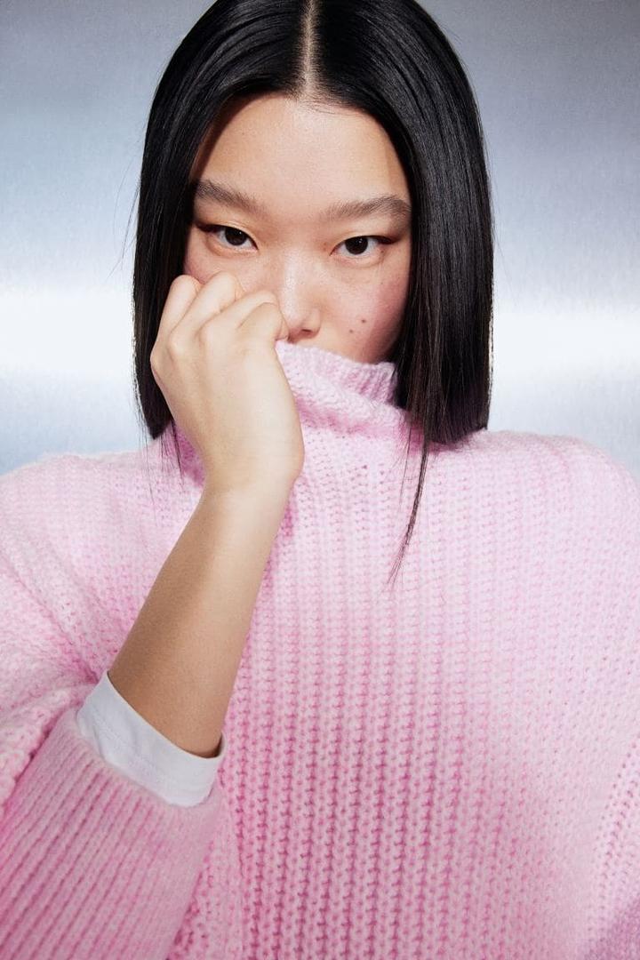 Jersey con mangas de globo de H&M