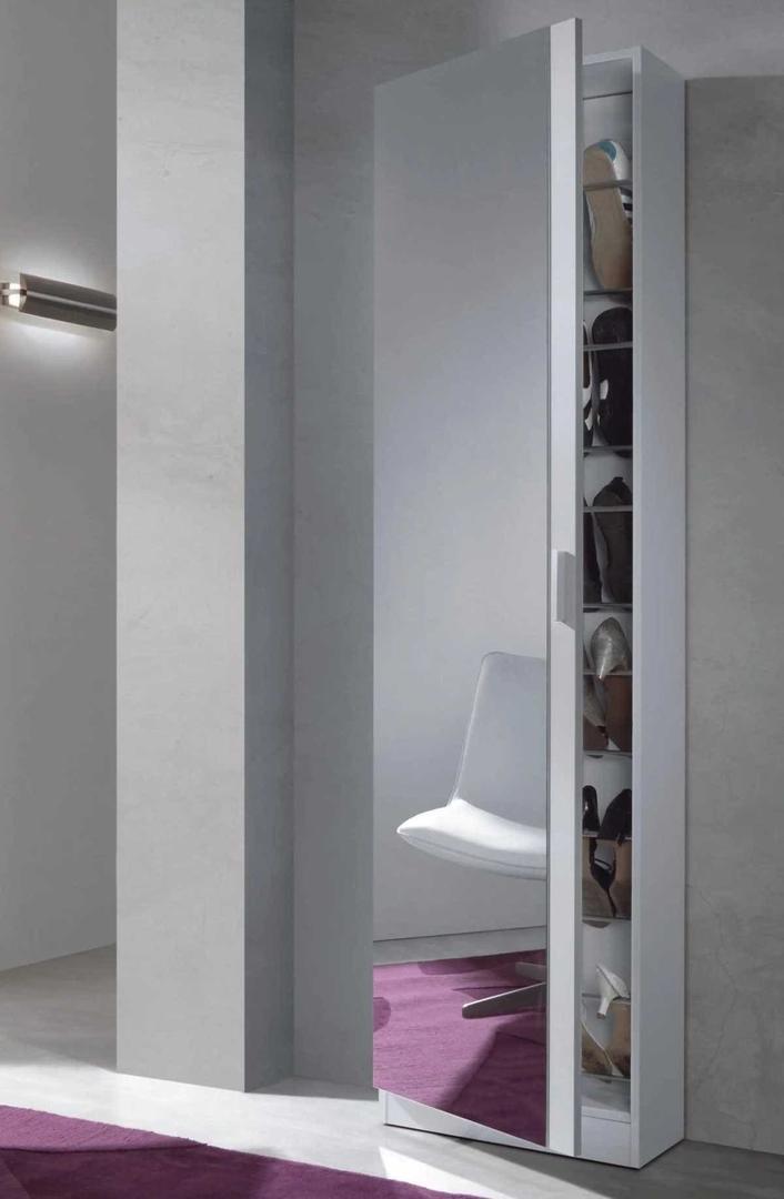 Zapatero blanco para 16 pares de 50x180x20 cm de Leroy Merlin