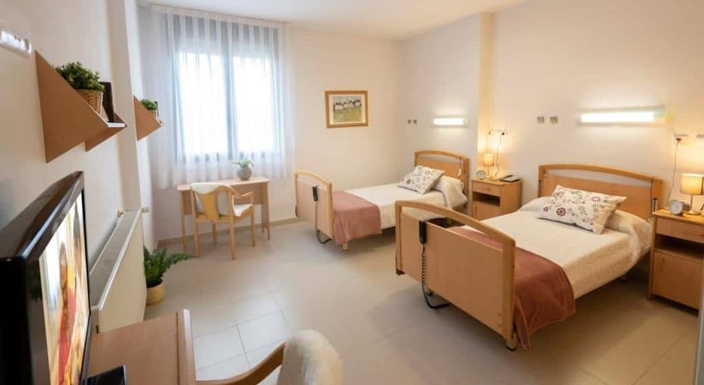 Interior de una residencia de mayores en Andalucía