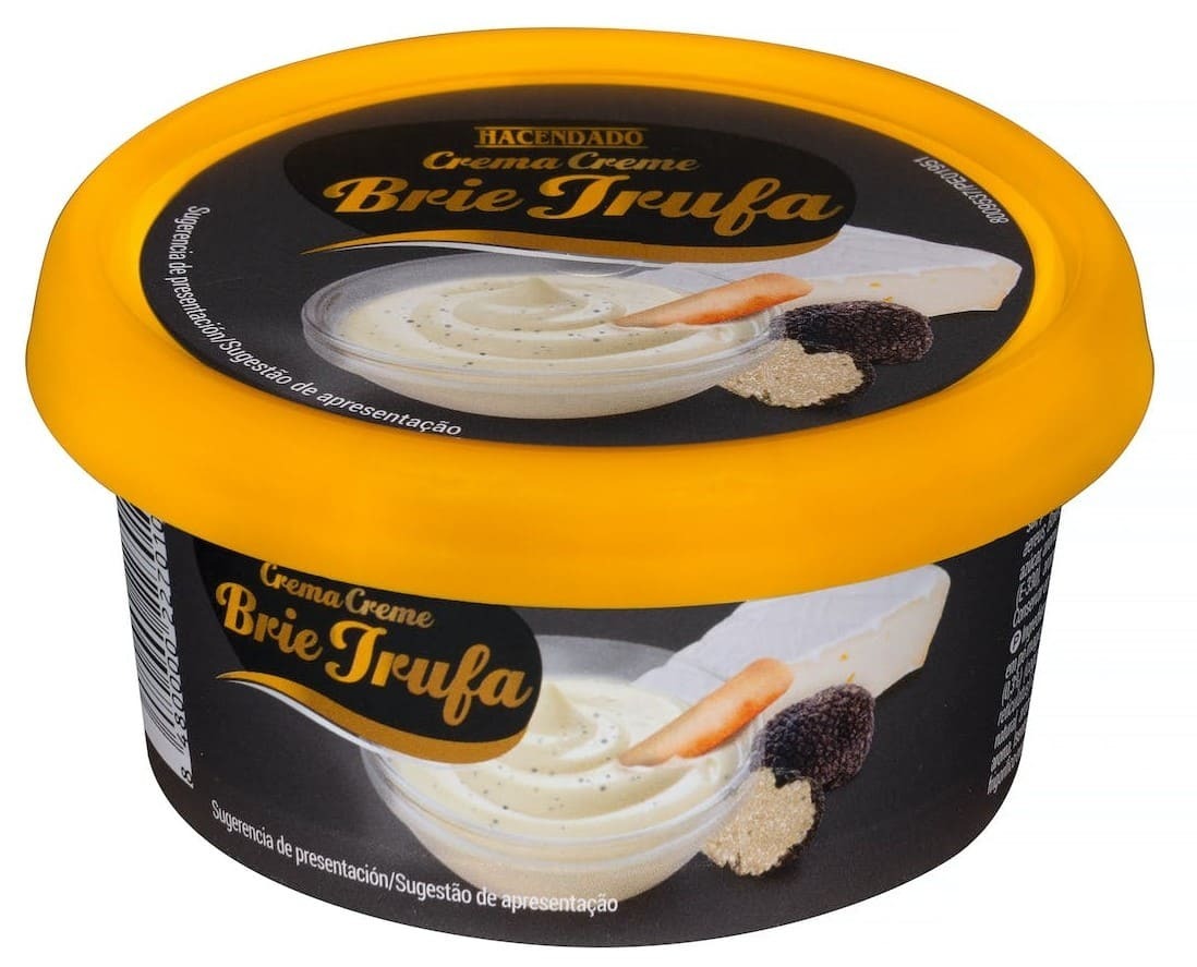 Crema de queso Brie con Trufa Hacendado