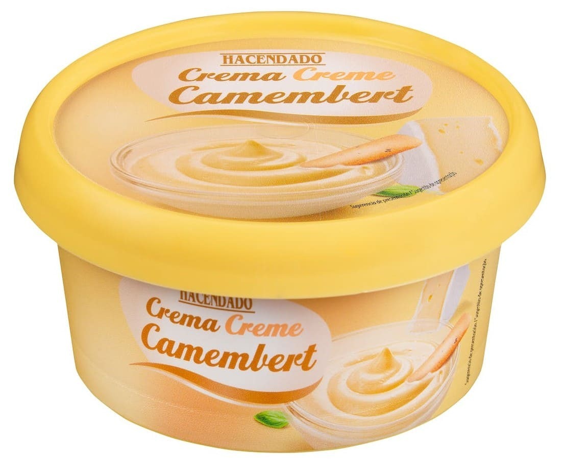 Crema de queso Camembert Hacendado