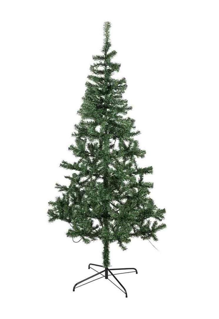 Árbol de navidad con luces LED de 210 cm