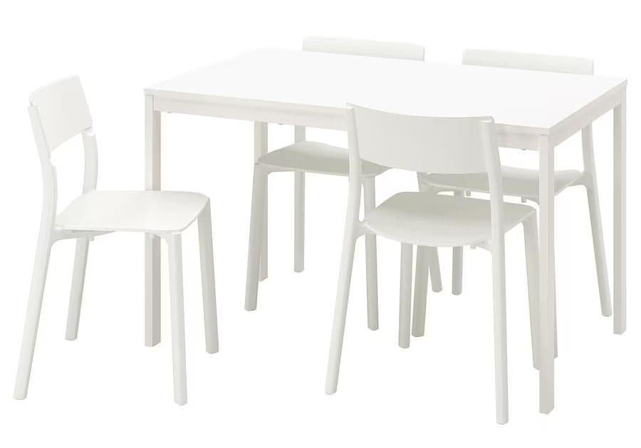 Set de mesa y 4 sillas VANGSTA JANINGE
