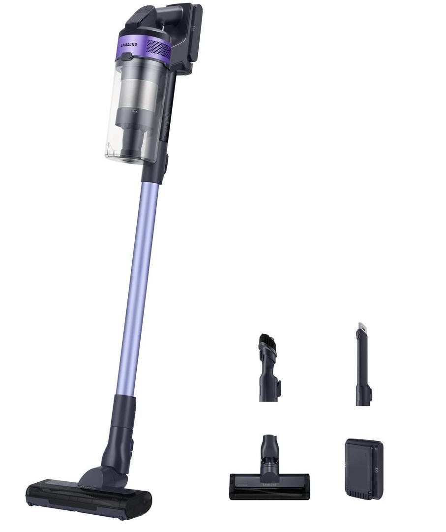 Aspirador escoba sin cable Samsung de 410 W 2 en 1 con 0,8 litros y autonomía de 40 minutos en Carrefour