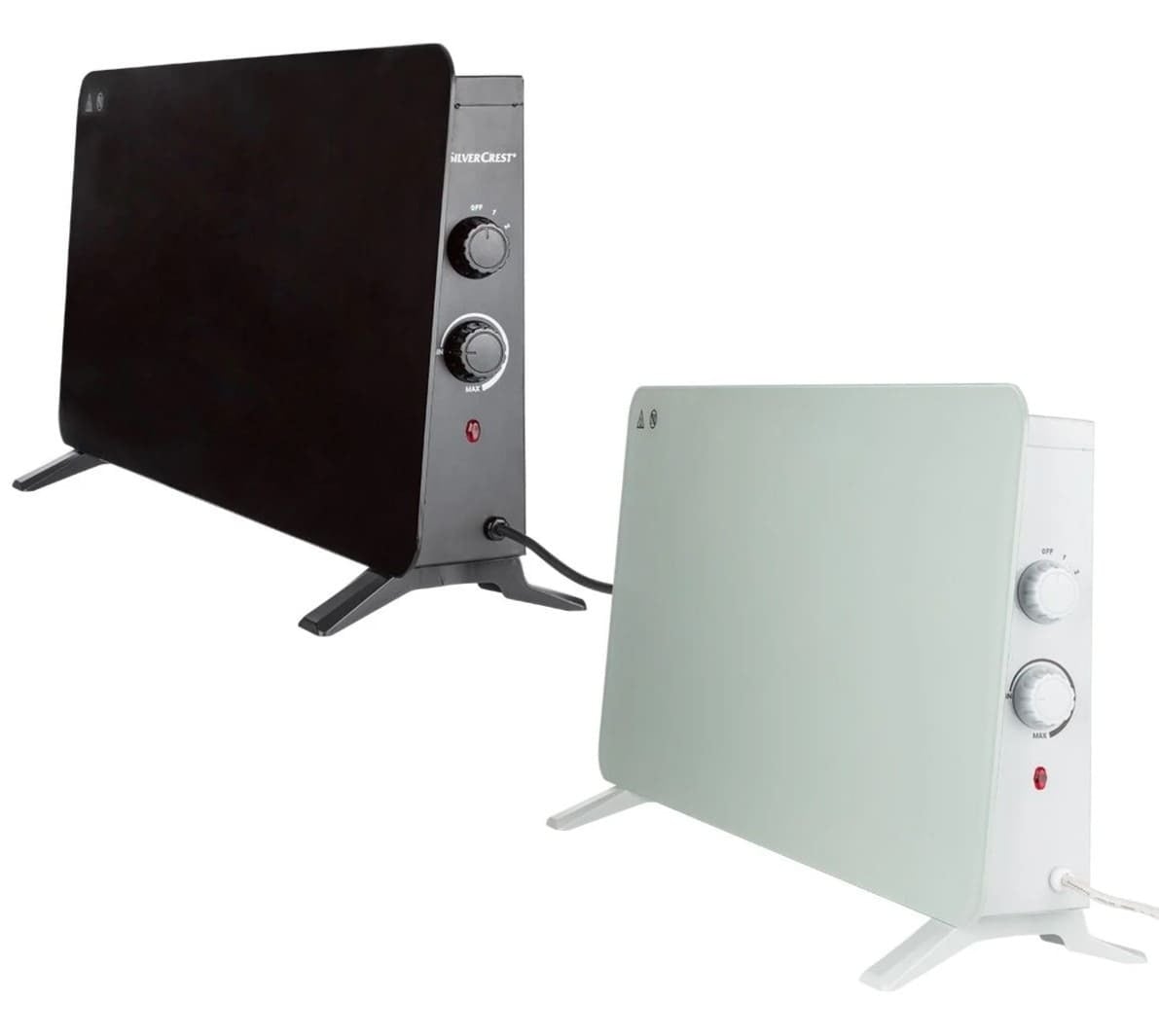 Calefactor de vidrio Silver Crest de 2000 W