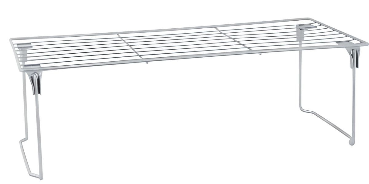 Estante auxiliar apilable