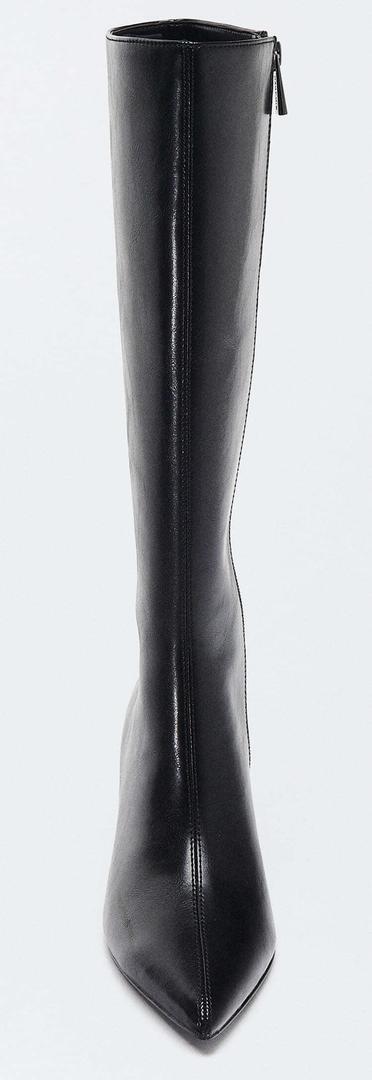 Bota de tacón kitten negra de Parfois