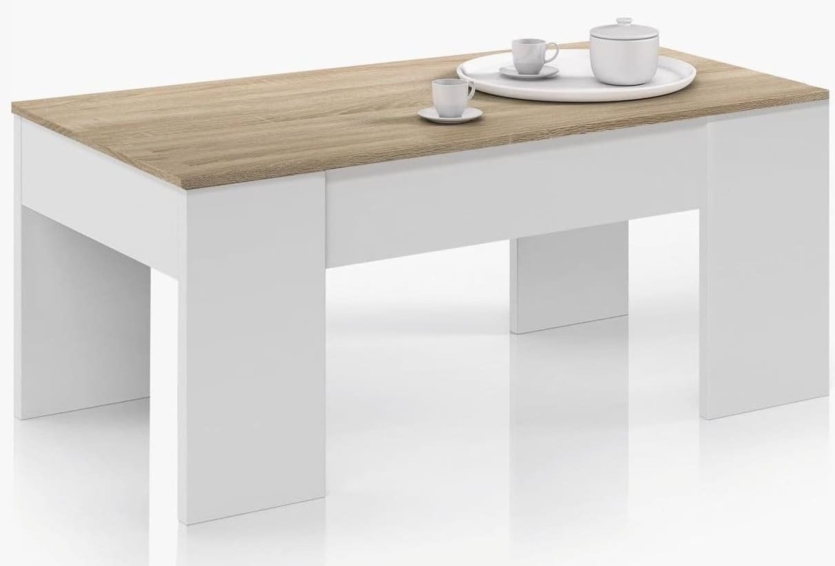 Mesa de centro elevable de Habitdesign en Amazon