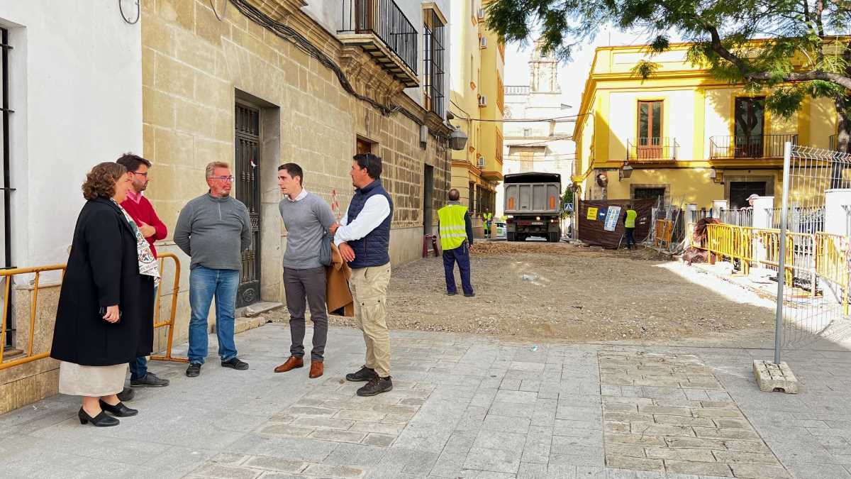 Obras en la Plaza San Juan