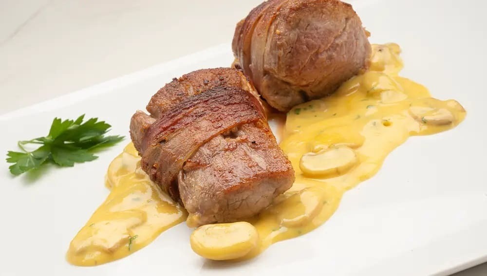 Un buen solomillo de cerdo, manjar típico de la Navidad gaditana