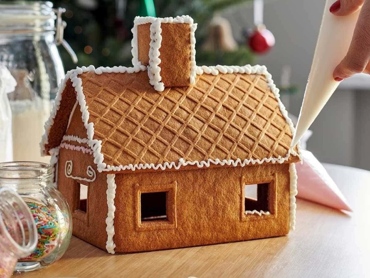 VINTERSAGA Casa de bizcocho de jengibre de Ikea
