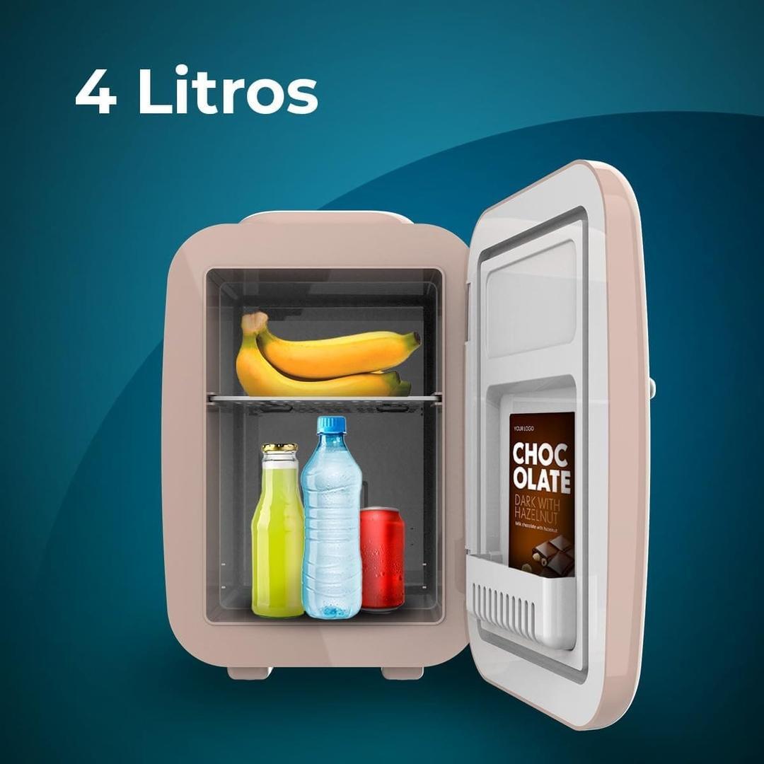 Mini nevera Bolero MiniCooling de 4 litros Habana Cream de Cecotec en Amazon