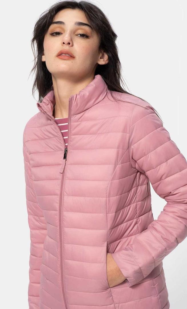 Chaqueta ultraligera water repellent sostenible de Mujer TEX de Carrefour