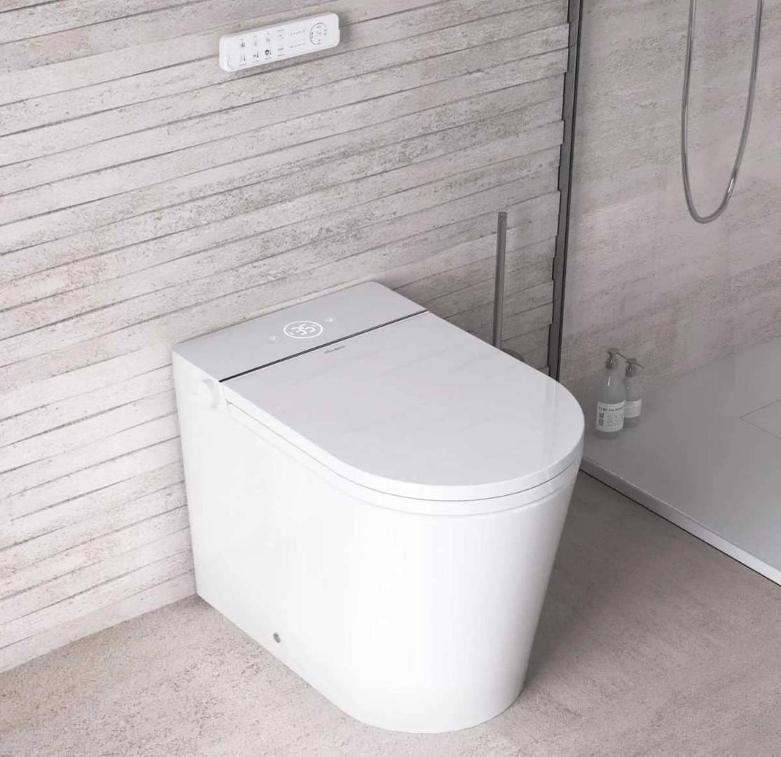 Mizubath Nuevo Inodoro inteligente tanque incorporado Limpieza por agua y secado aire caliente