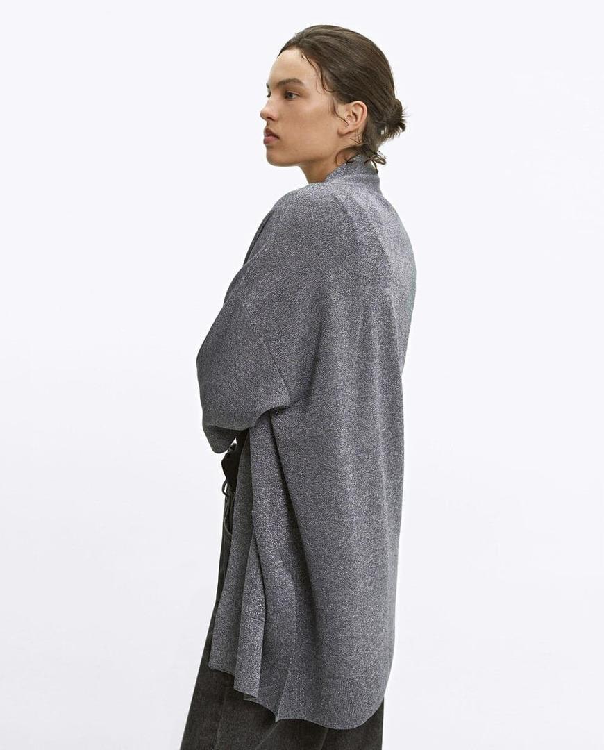 Cárdigan abierto brillante y liso de Parfois en El Corte Inglés