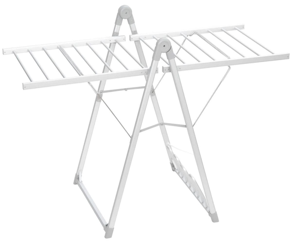 Tendedero eléctrico plegable con alas de 230 W HOMCOM