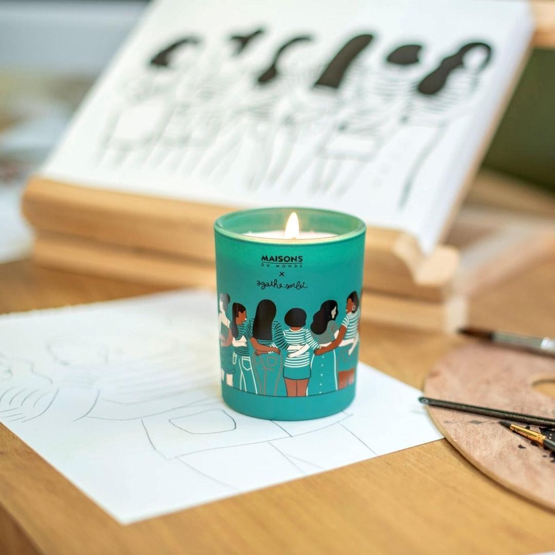 Vela solidaria Maisons Du Monde x Agathe Sorlet