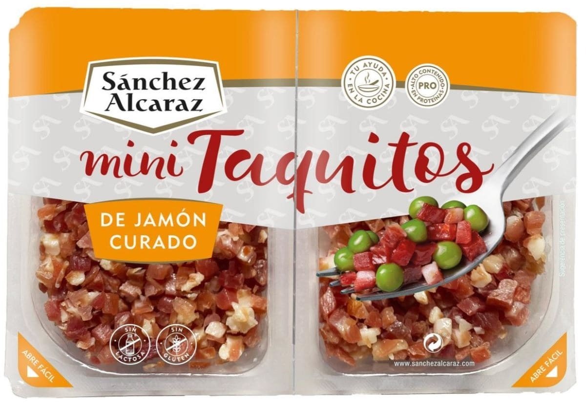 Mini taquitos de jamón curado Sánchez Alcaraz
