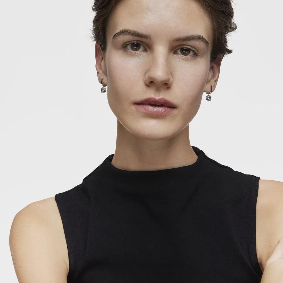 Pendientes de plata y prasiolita Basic Colors de Tous