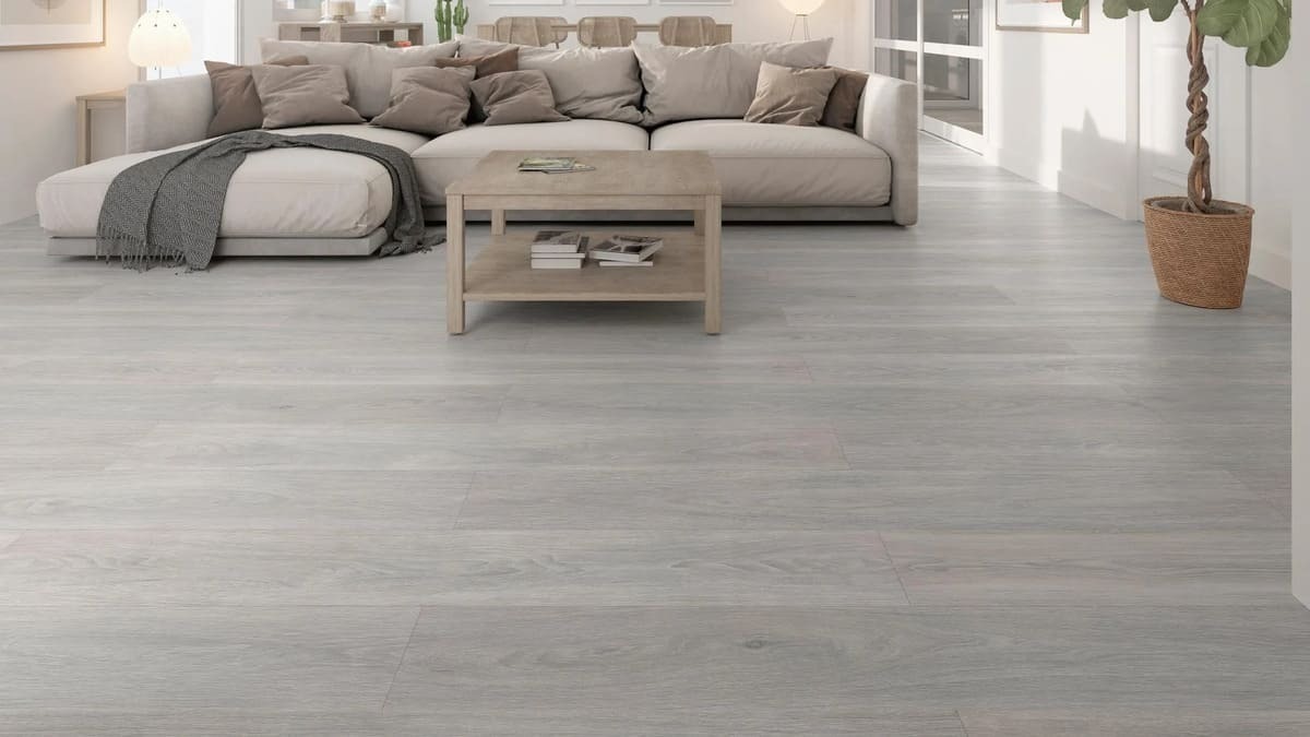 Suelo laminado Forte Roble Gris 7 mm MOD010