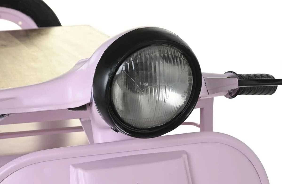 Botellero DKD Home Decor Rosa claro Hierro Madera de mango de Leroy Merlin