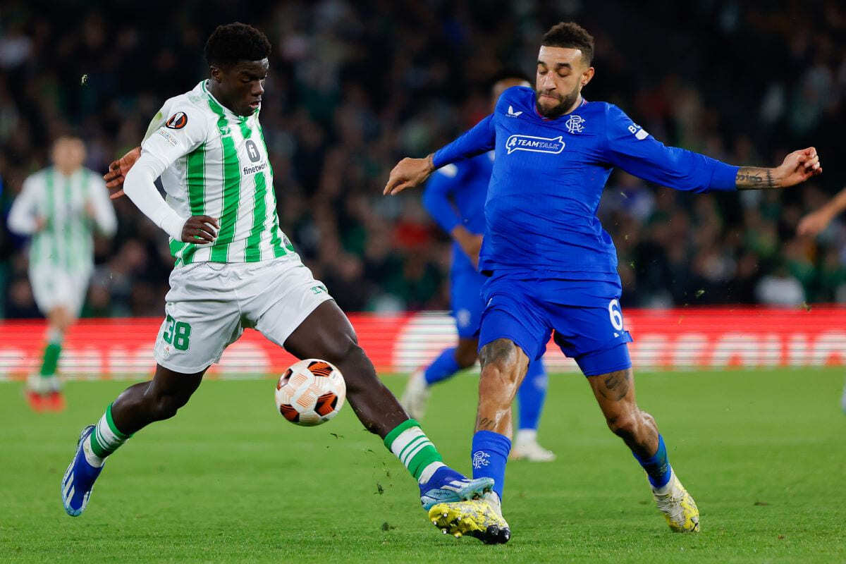 Assane Diao en el Real Betis - Rangers | Salvador López Medina para El MIRA