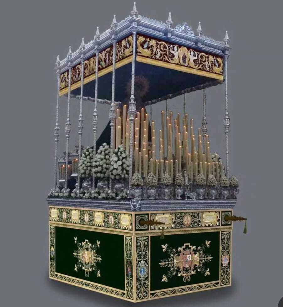 Proyecto de paso de palio para María Santísima de la O