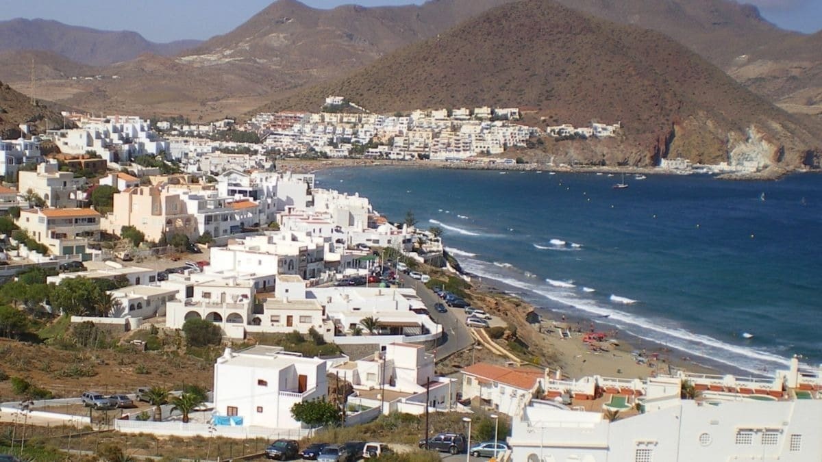 El municipio costero de San José en Almería