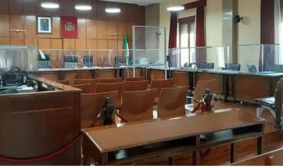 Interior de la sala donde se ha celebrado el juicio