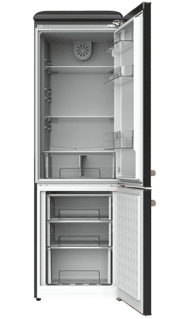 Frigorífico Combi 2 puertas retro de 300 L Boleto CoolMarket Combi Origin 300 de Cecotec en Amazon