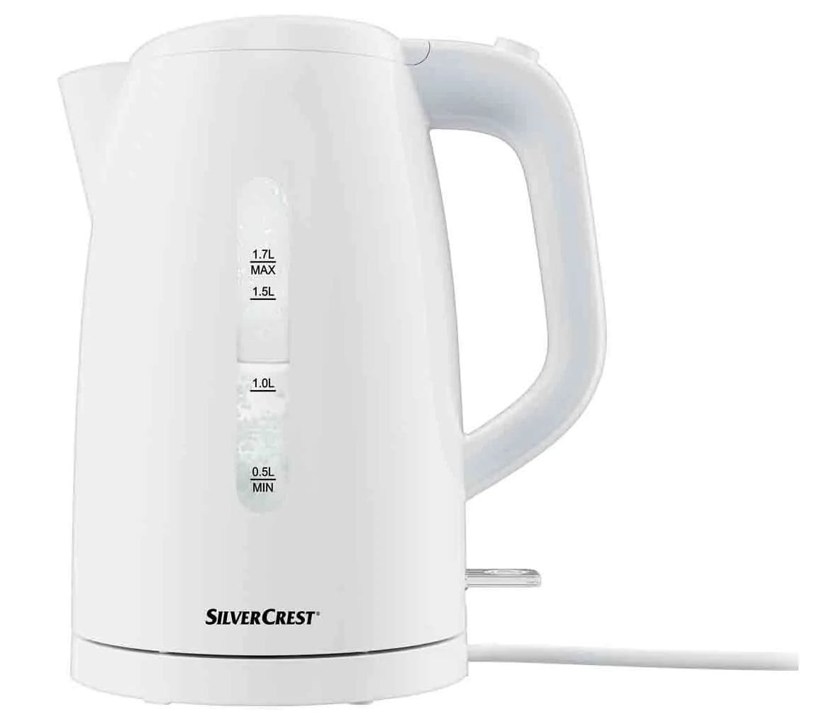 Hervidor de agua blanco de 3000 W en Lidl