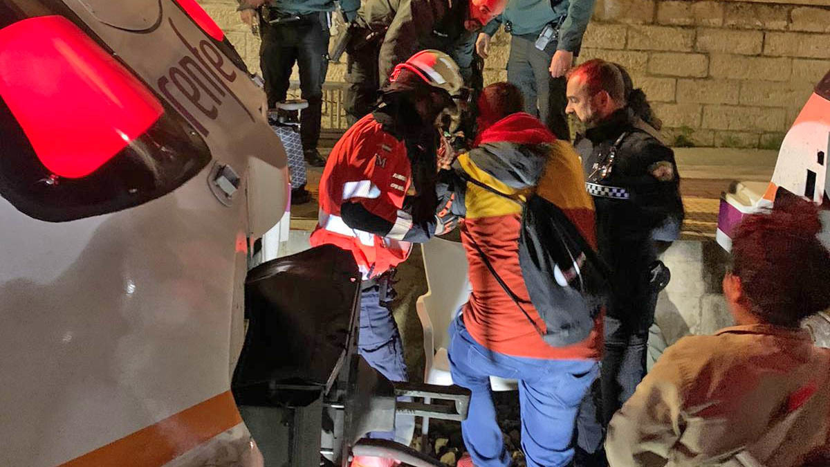 Trenes de Cercanías colisionan en la estación de El Chorro, en Málaga