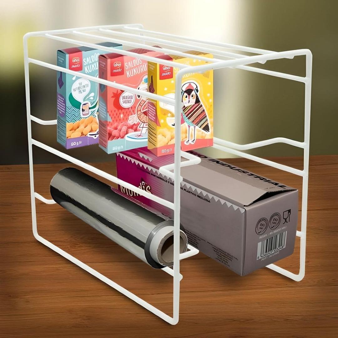 Estante organizador sencillo para la cocina