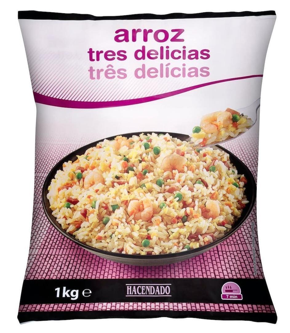 Arroz tres delicias