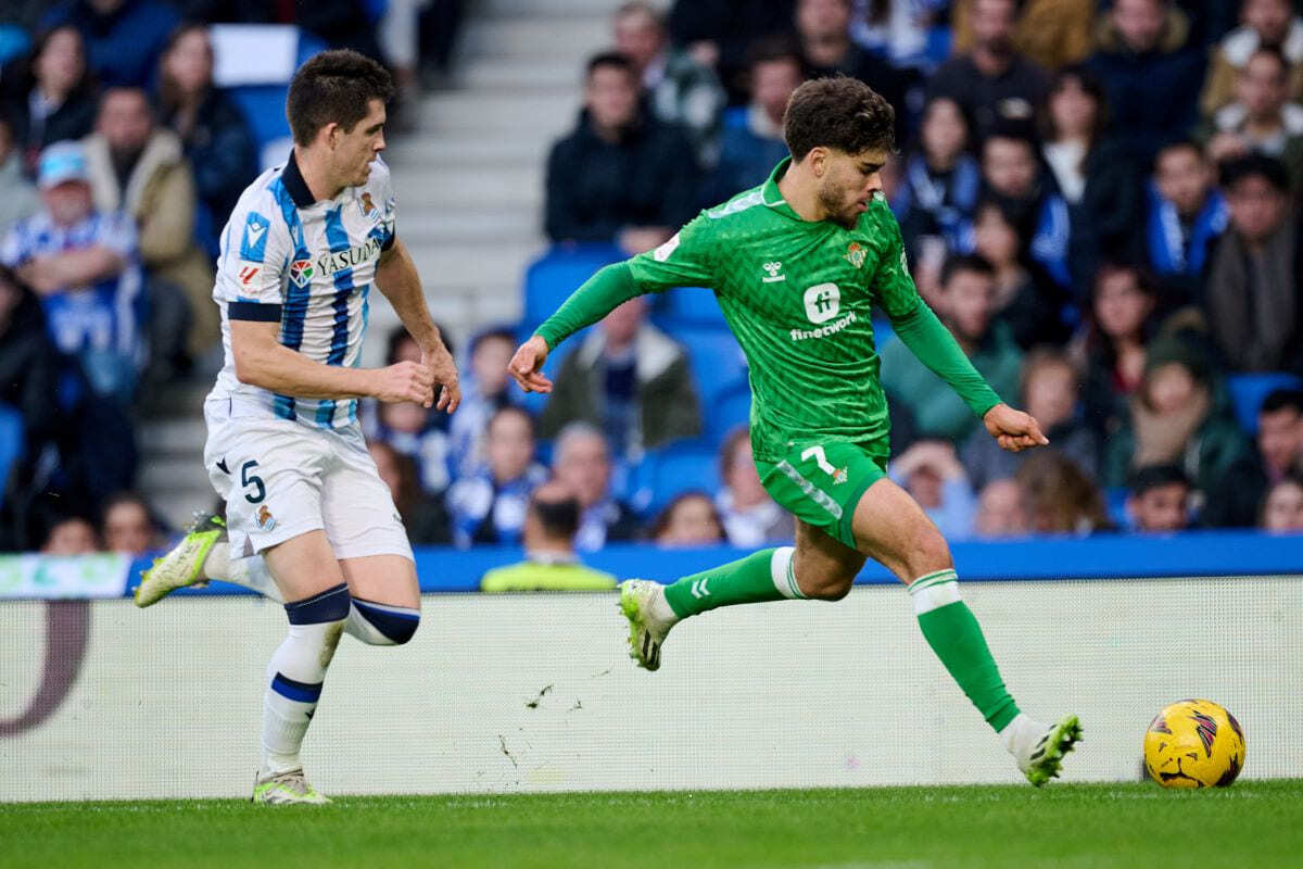 Abde en el Real Sociedad - Real Betis | Foto: Real Betis