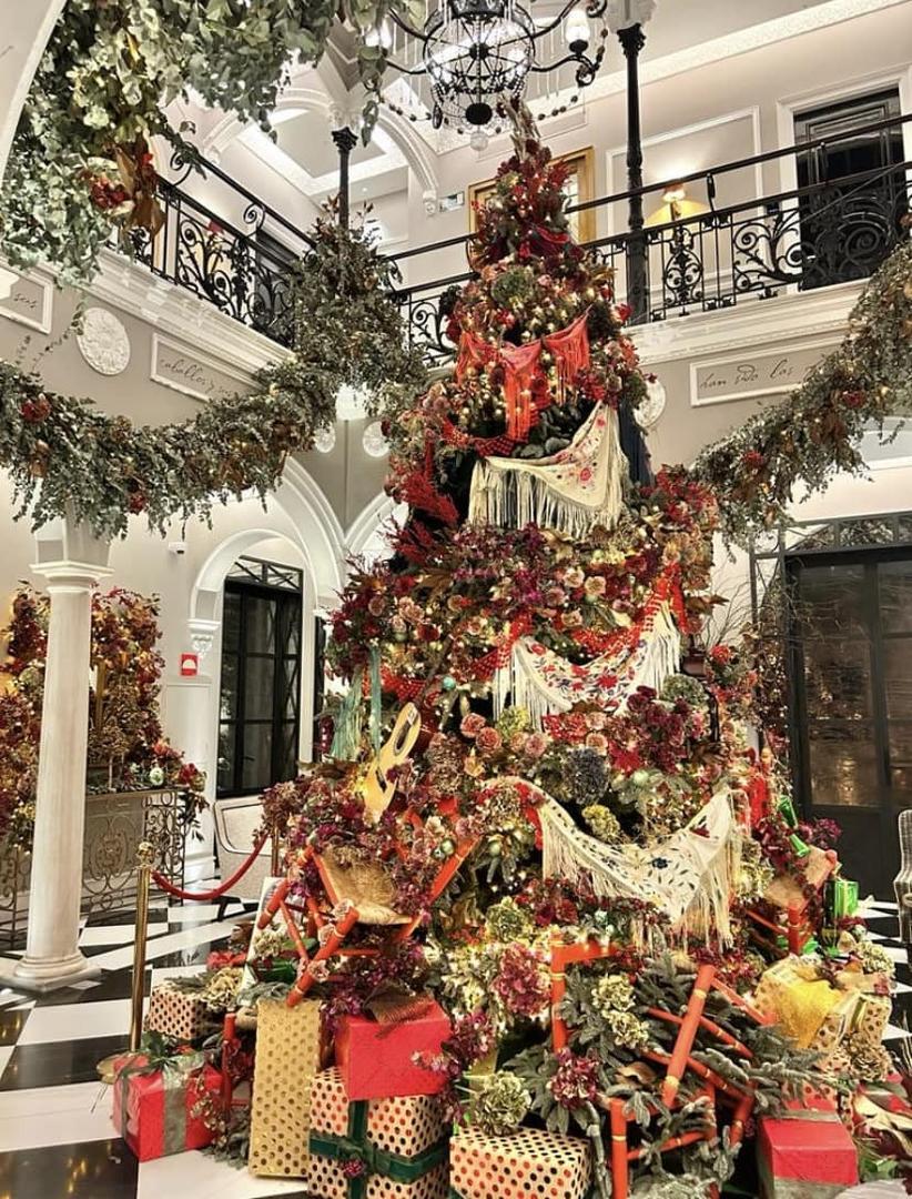 Árbol de Navidad en Casa Palacio María Luisa