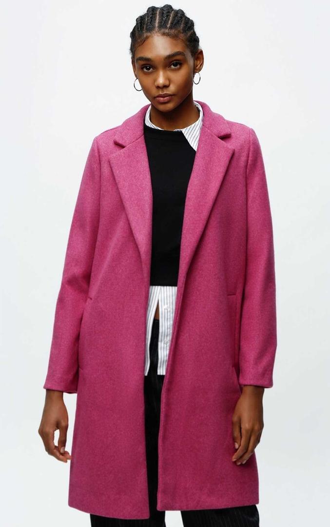 Abrigo de paño abierto de Lefties