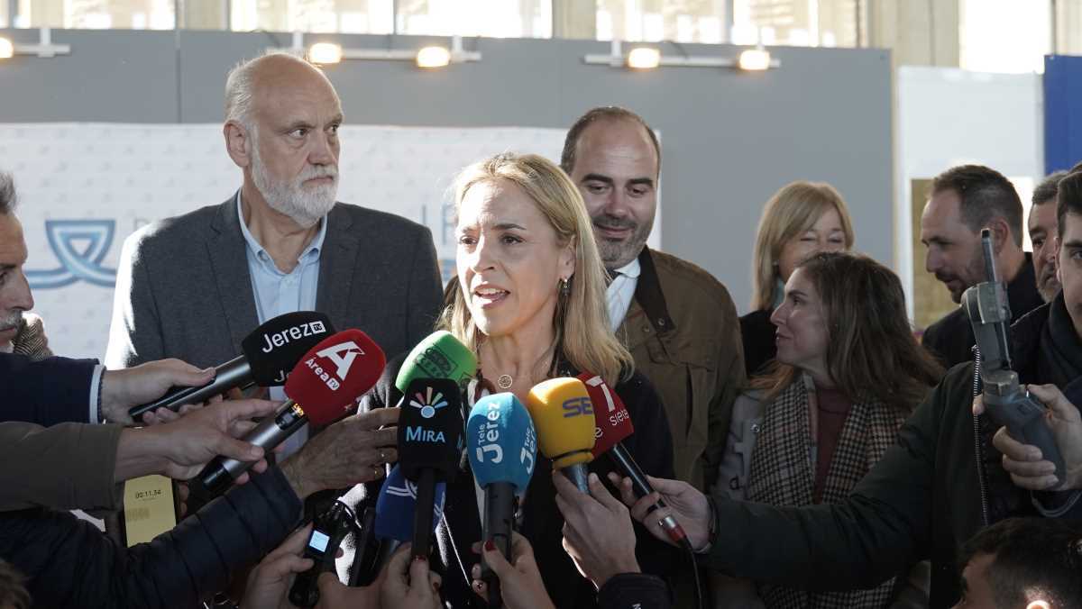 Almudena Martínez en la presentación de Juvelandia 2023 | Foto: José Antonio Pliego para El MIRA