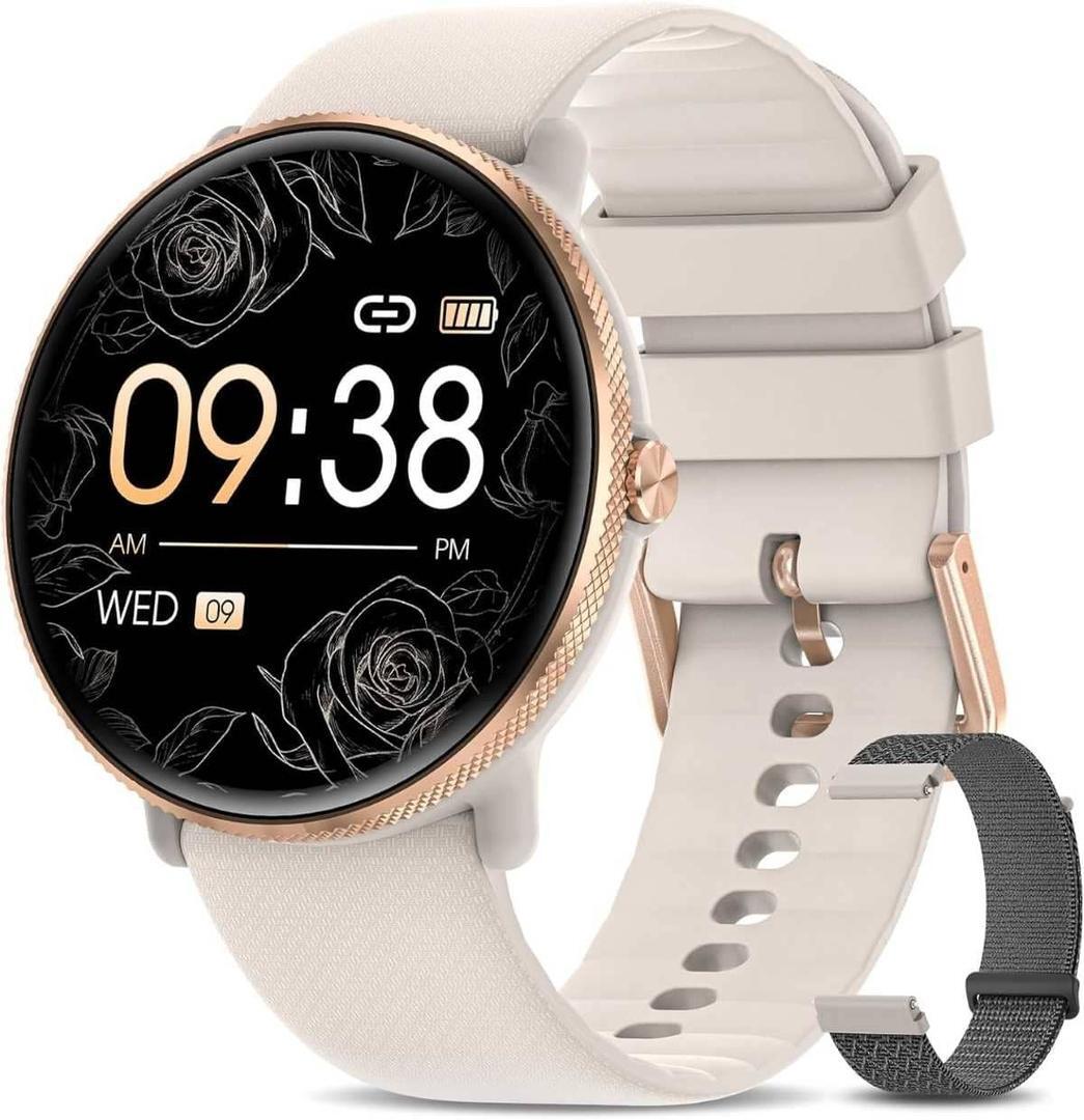 DekeFit Reloj Inteligente Mujer AMOLED de Amazon