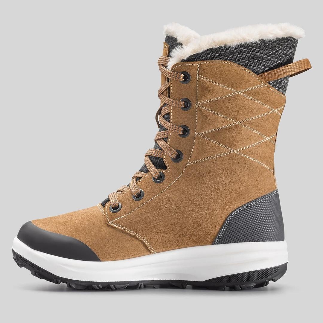 Botas de piel cálidas de Quechua en Decathlon
