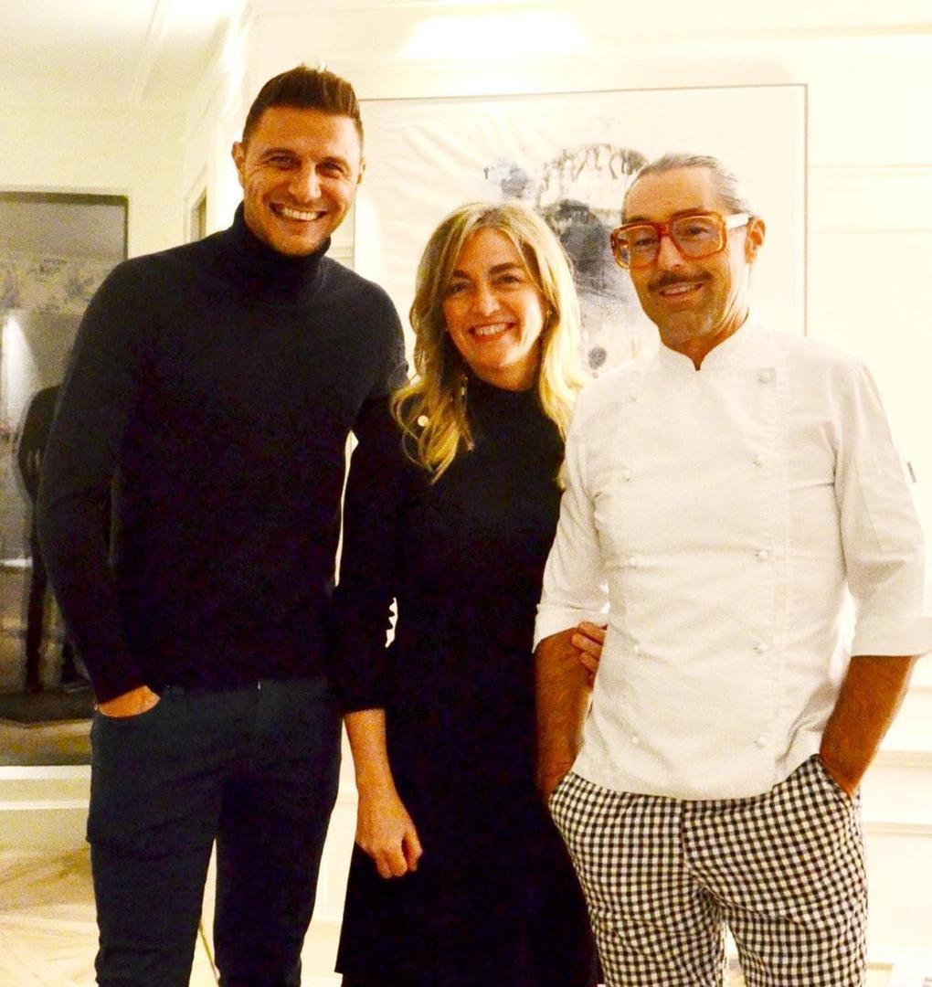 Joaquín junto a Lourdes Rekondo e Iñaki Arrieta | Instagram