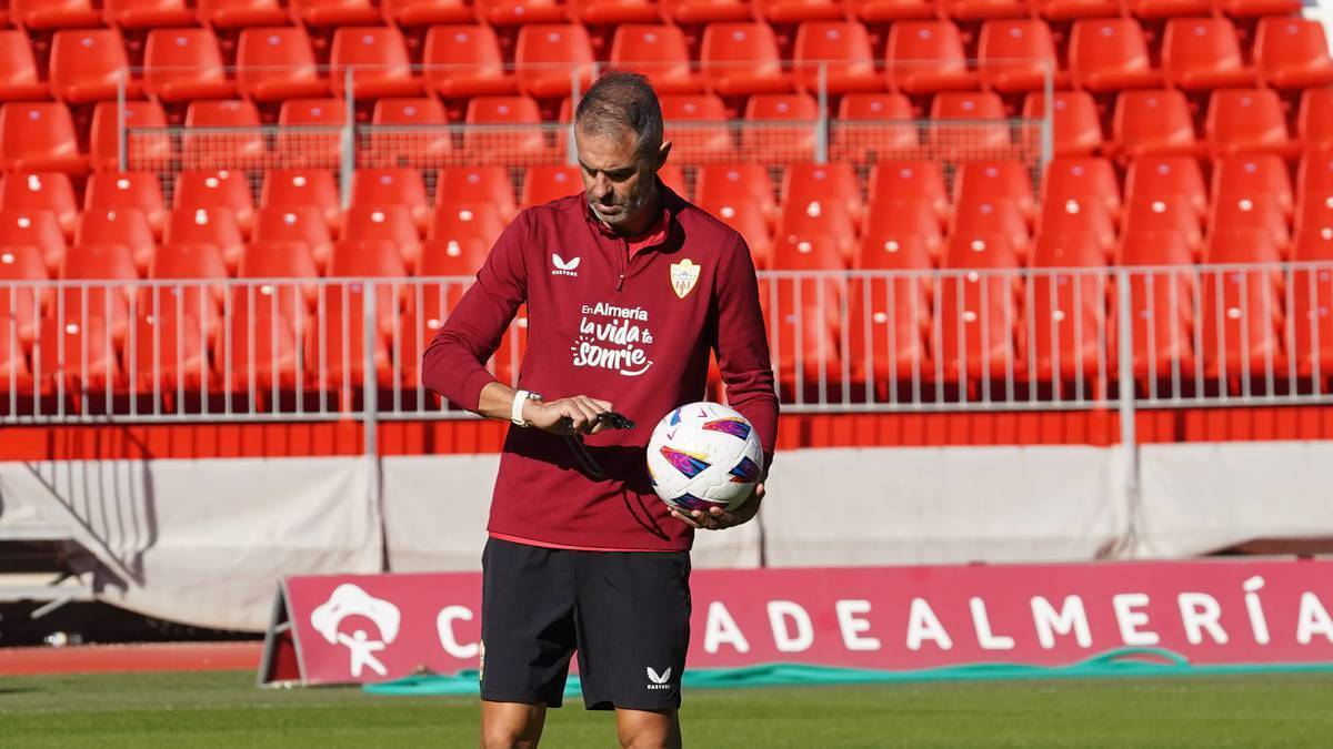 Gaizka Garitano, actual entrenador de la UD Almería