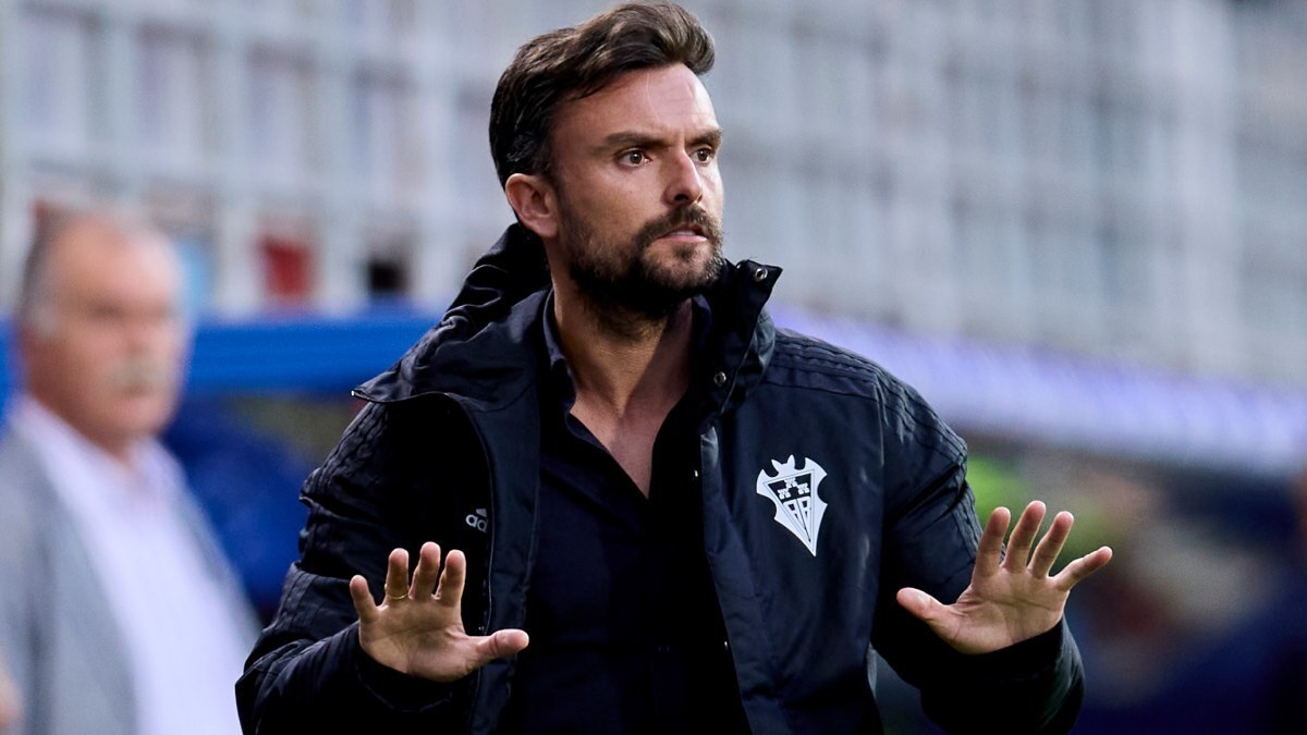 Rubén Albés, actual entrenador del Albacete Balompié y favorito para suplir a Gaizka Garitano en la UD Almería