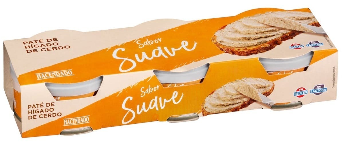 Pate de cerdo sabor suave